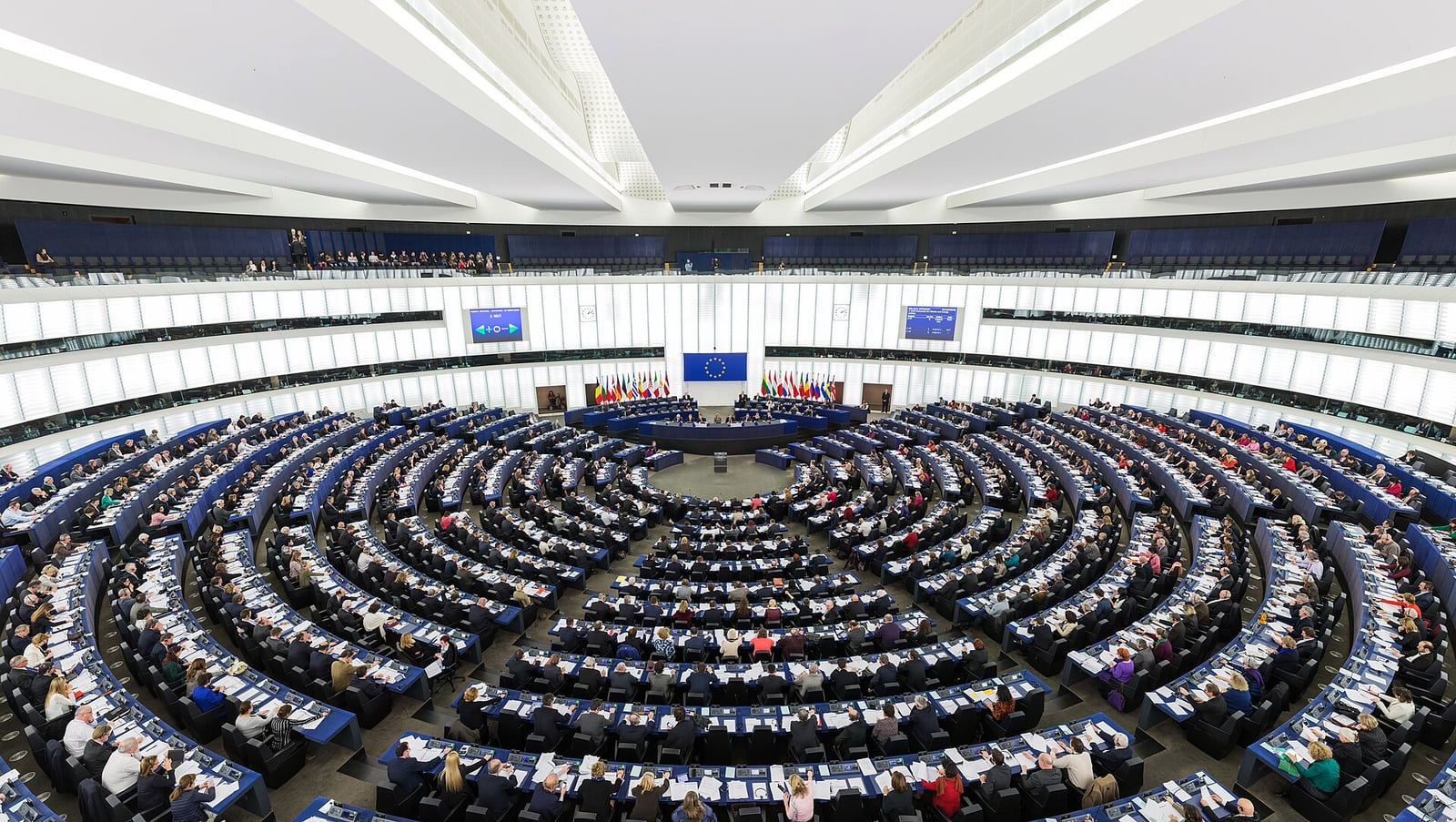 EU-Parlamentets plenarsal