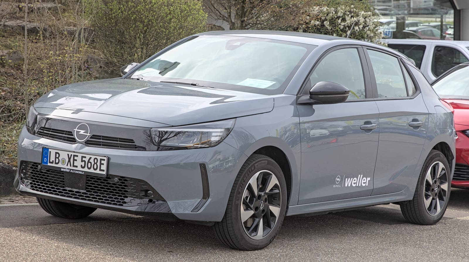 Opel Corsa Electric efter faceliftet, 2023
