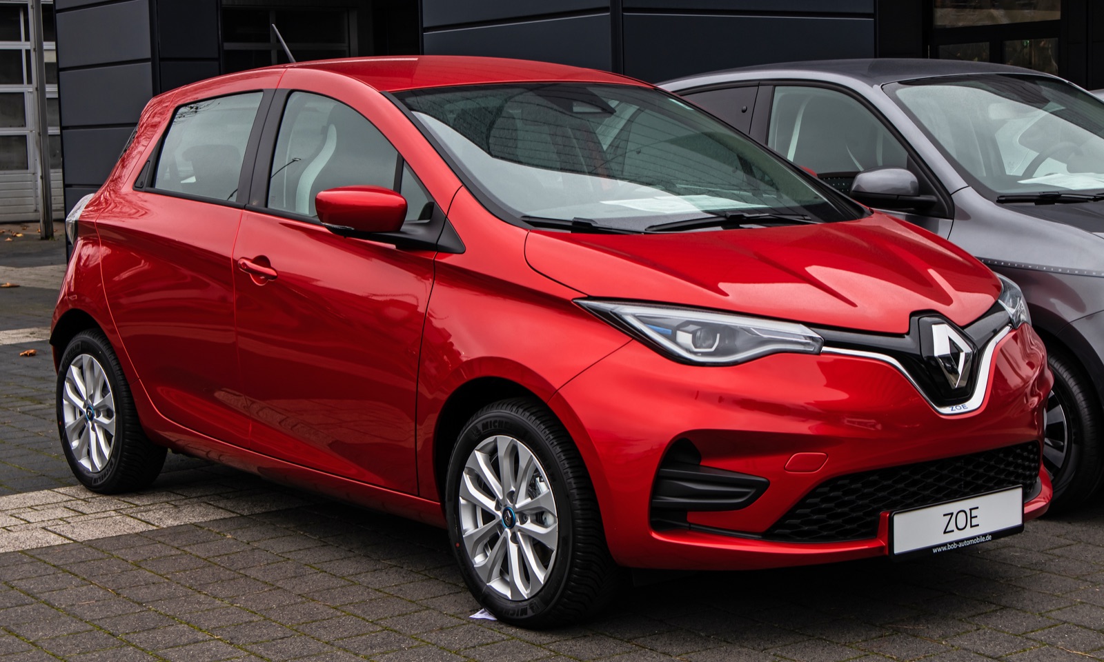 Renault Zoe ZE50 (facelift) set skråt forfra