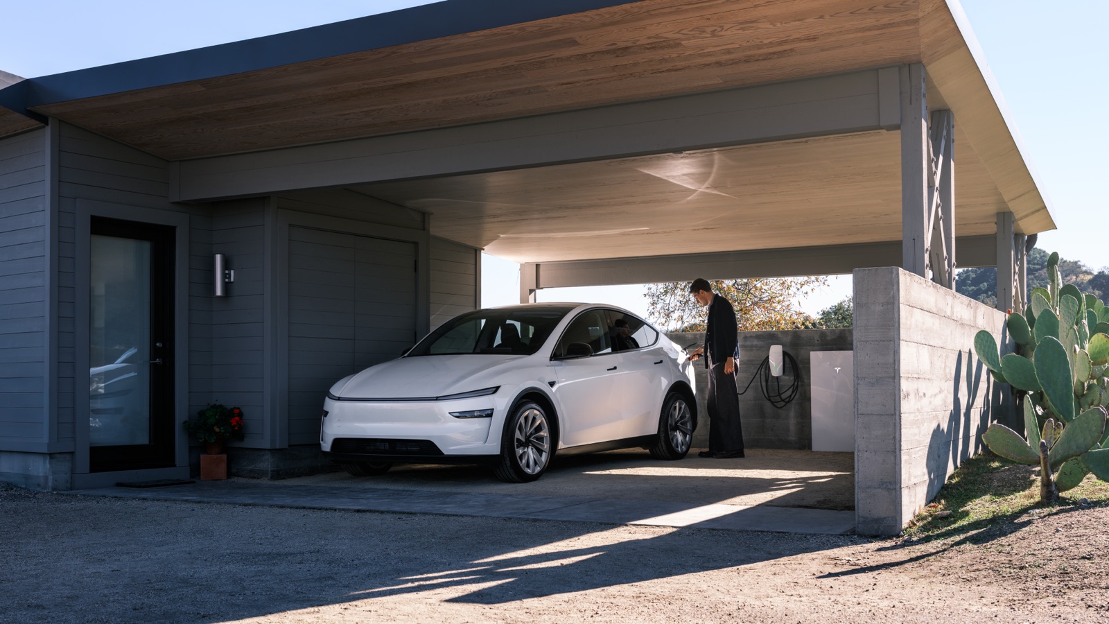 Tesla Model Y Performance (Juniper) set forfra