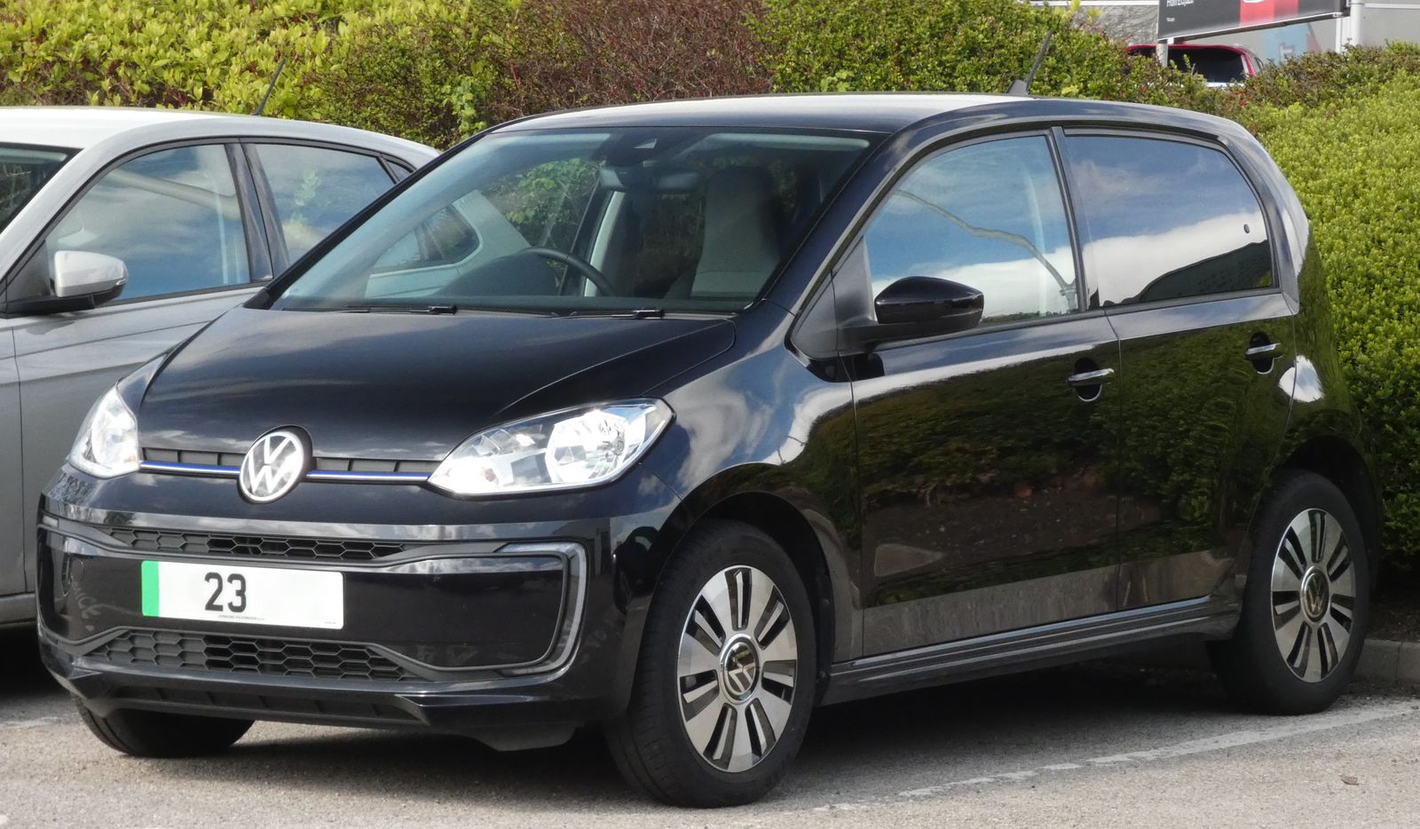 VW e-up! (facelift) set skråt forfra