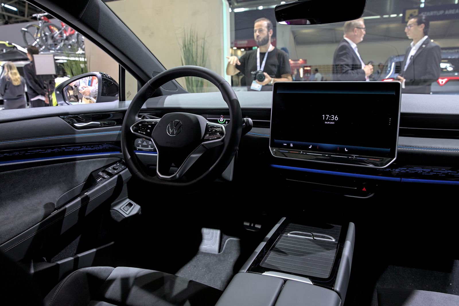 VW ID.7 interiør (venstrestyret)