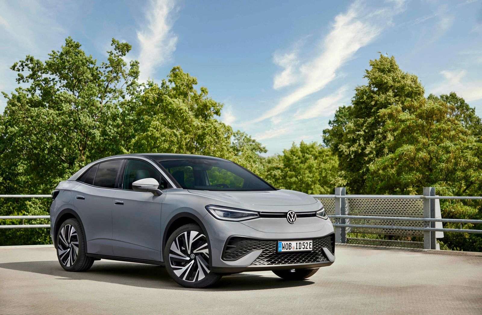 VW ID.5 set skråt forfra